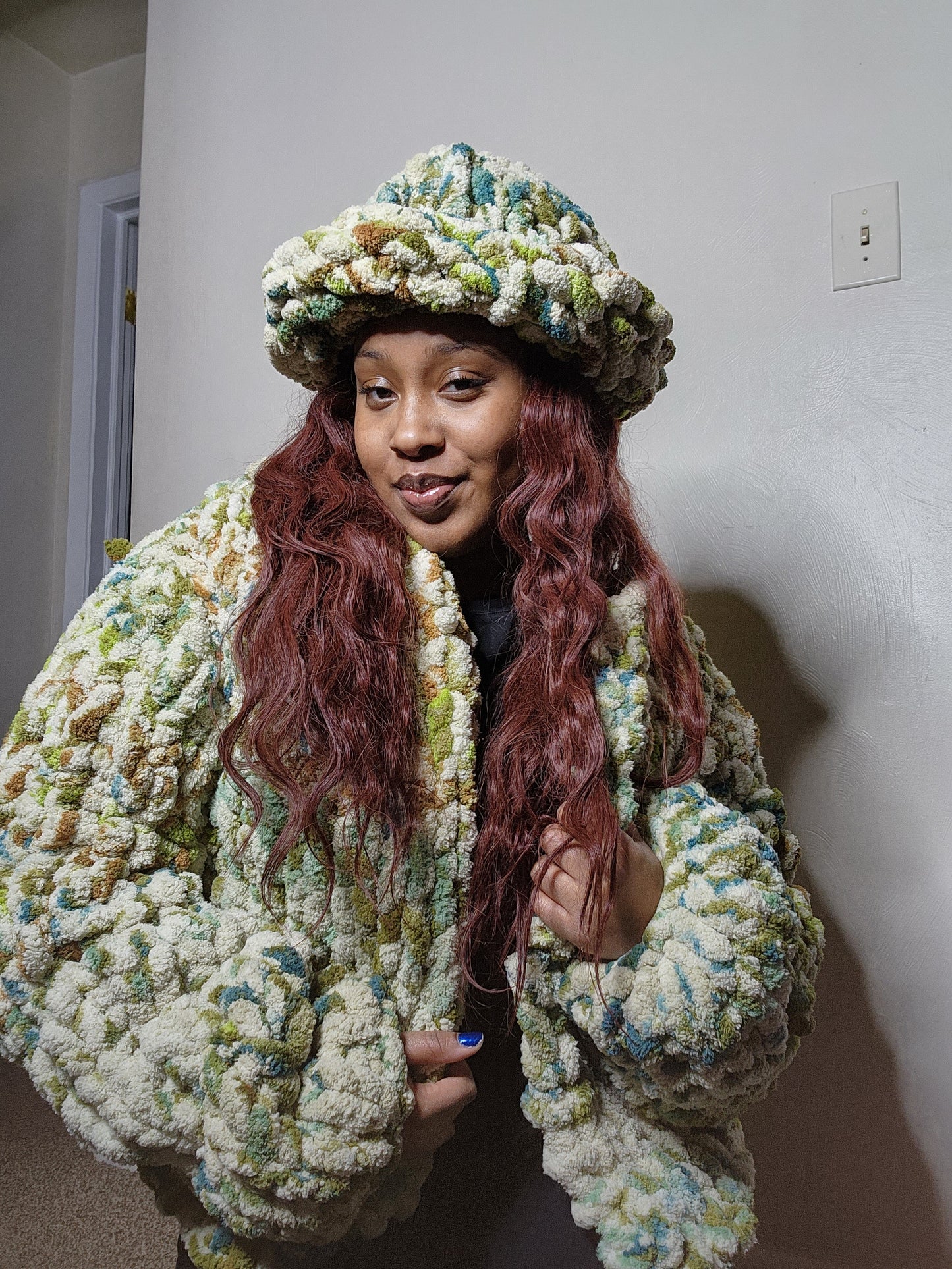 Custom Hand Knit Cardigan