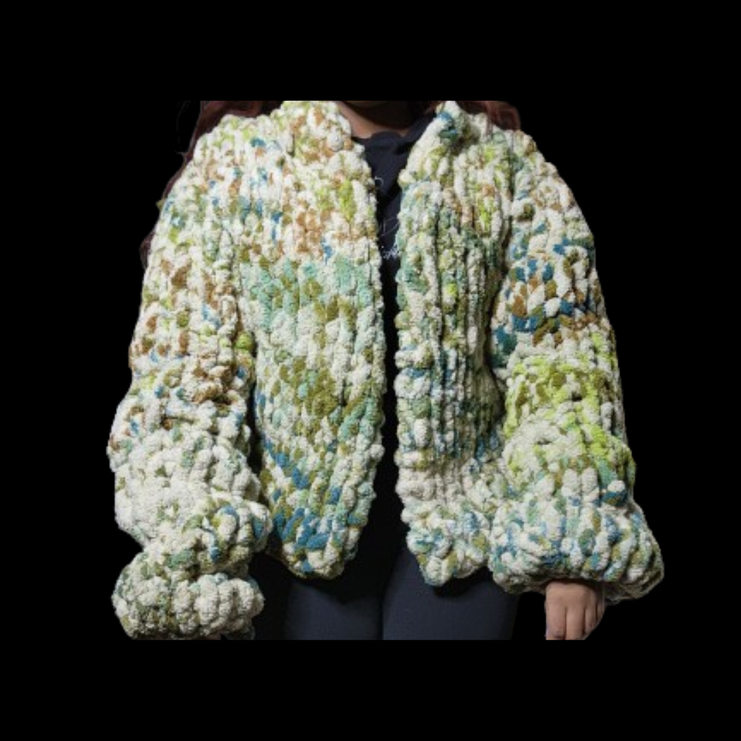 Custom Hand Knit Cardigan