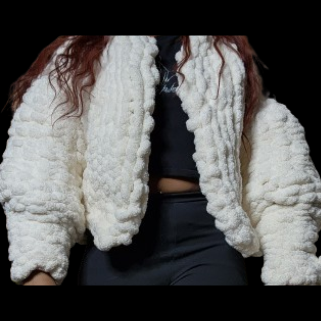 Custom Hand Knit Cardigan