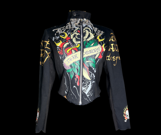 Edhardy Rework Moto Jacket (M)